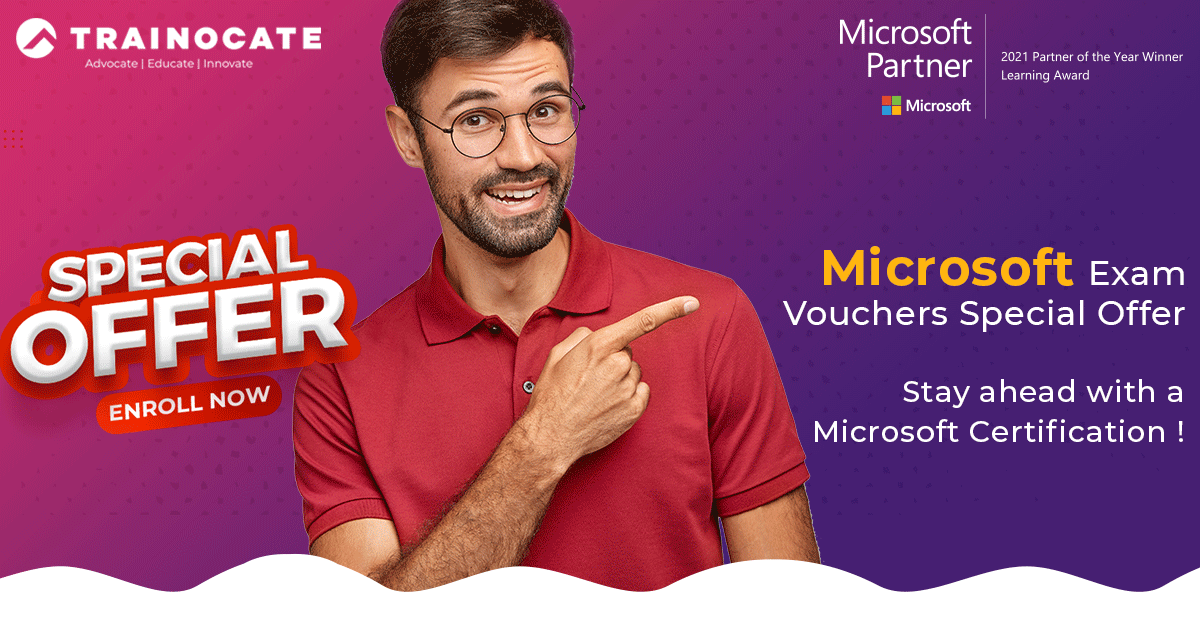 Special Offers on Microsoft Exam Vouchers Trainocate