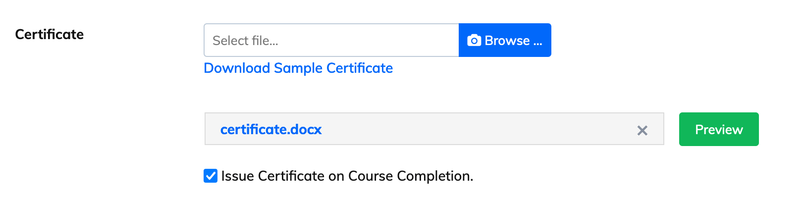 issue-course-certificate-auto